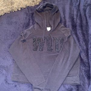 WVU Cropped Hoodie